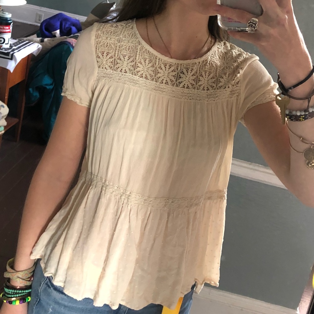 cute flowy top